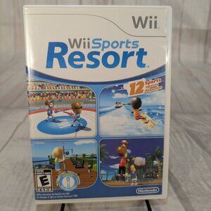 Nintendo Wii Sports Resort Sports &  Fighting Video Game CD for Nintendo Wii CIB